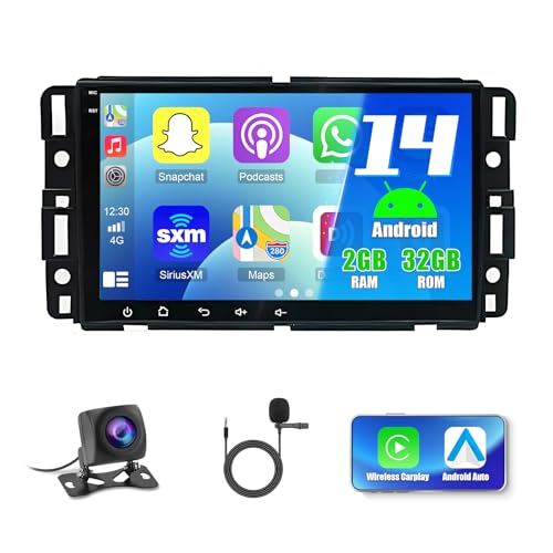 4G+64G Carplay Car Radio for Chevrolet Express 2500 3500 2019-2024 Android Car Stereo for Chevrolet Express 2500 8" Touch ...