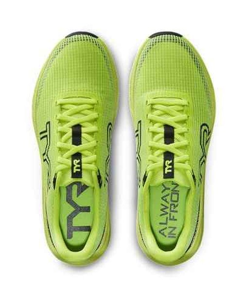 TYR SR-1 Tempo Running Athletic Shoes, Attak Yellow, 11.5