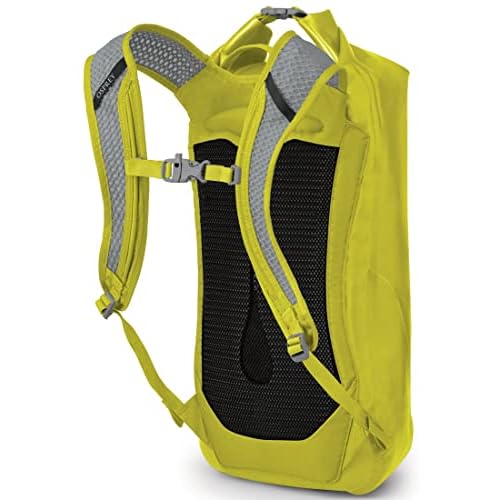 Osprey Transporter 18L Roll Top Waterproof Laptop Backpack, Lemongrass Yellow