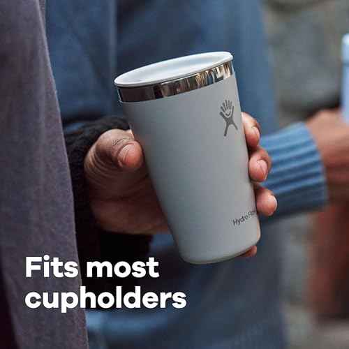 Hydro Flask All Around Tumbler Press-in Lid, Insulated Travel Mug, Stainless Steel Coffee Cup 20 Oz Surf Blue