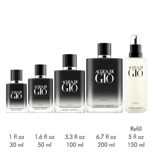 Armani Beauty - Acqua di Gi? - Parfum - Cologne for Men - Fresh & Woody Men¡¯s Fragrance - Bergamot, Ginger, Marine, Geranium, Rosemary, Clary Sage, Patchouli, Incense Notes