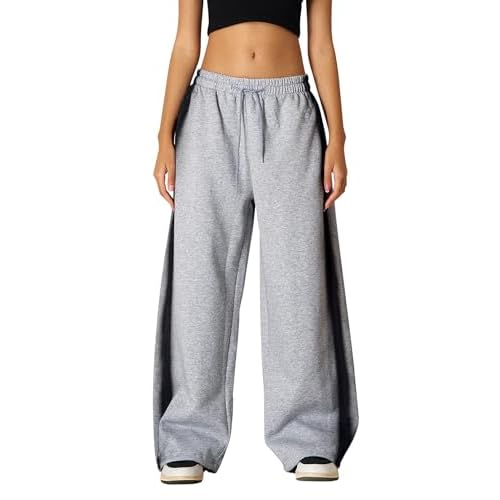 Aelfric Eden Wide Leg Sweatpants Women Baggy Graffiti Heart Lounge Pants with Pockets