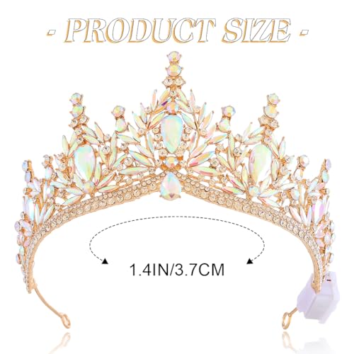 JAKAWIN Light Up Headpiece for Women (5 Colorful Pink, One Size)