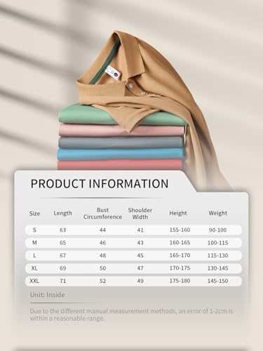 Men's Golf Polo Shirts for Men Short Dry Fit Mens Casual Shirts Short Sleeve for Outdoor Sports Athletic Polos POLO04