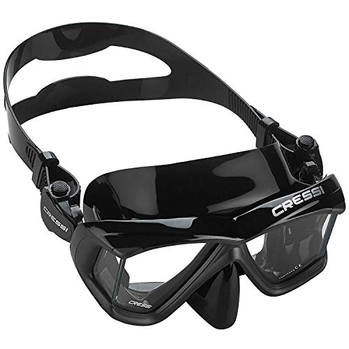 Cressi Perfect View Scuba and Snorkeling Mask in Pure Comfortable Silicone - Liberty Quattro: Designed in Italy