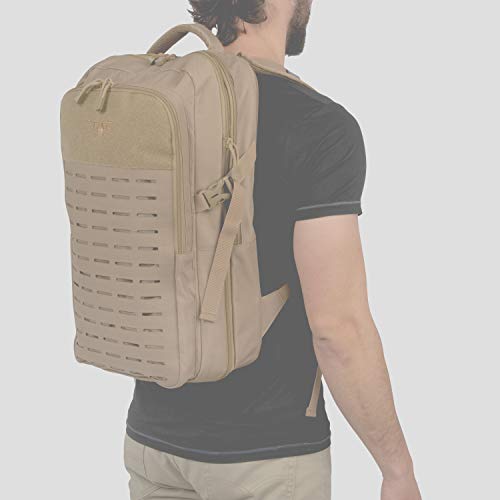 Allen Company Tac-Six Trench Tactical Expandable Backpack, Customizable Die-Cut MOLLE System, with Padded Laptop Sleeve, 1...