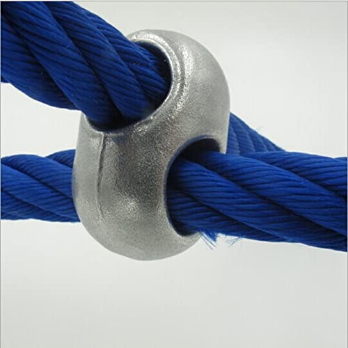 NNNJunhua Climbing Net Ladder Cross-Type Connectors Composite Rope and Nylon Rope Climbing and Hanging Net Hand-Woven Repa...