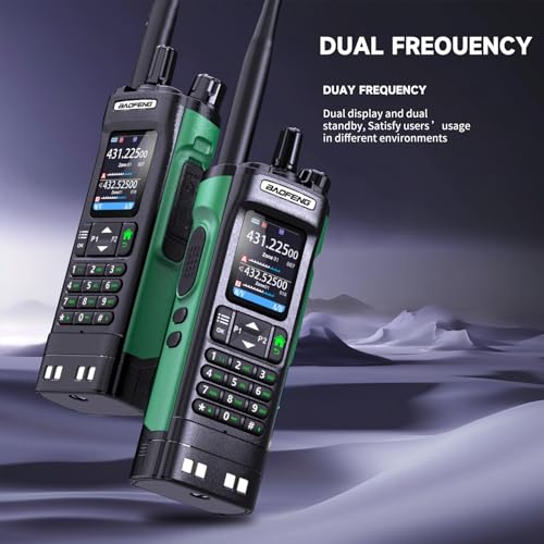 BAOFENG UV-32 UV32 10W Ham 2 Way Radio GPS One-Key Frequency Matching Writing Frequency APP Satellite Positioning Type-C U...