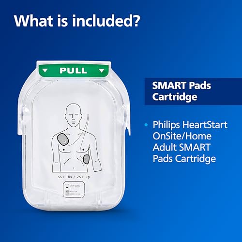 Philips HeartStart AED Defibrillator Adult SMART Pads Cartridge, M5071A