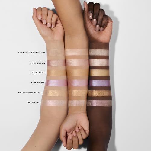 e.l.f. Halo Glow Highlight Beauty Wand, Liquid Highlighter Wand For Luminous, Glowing Skin, Buildable Formula, Vegan & Cru...