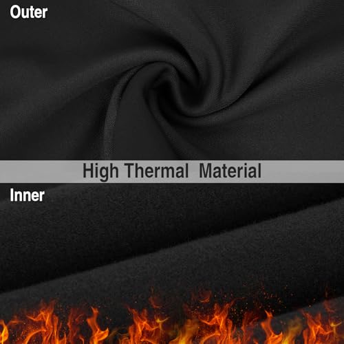 LUOLIIL VOE 2 Pack Winter Neck Gaiter Warmer for Men&Women,Windproof Face Cover Fleece Face Mask Scarf for Cold Weather Sport