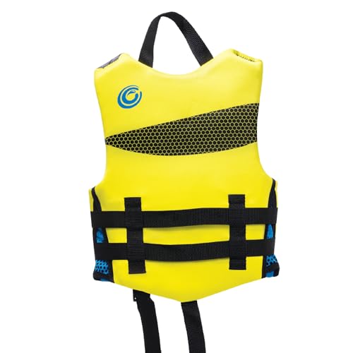 Wow Sports Kids Life Jacket, US Coast Guard Approved Life Vest for Fishing, Kyaking, & Boating PFD