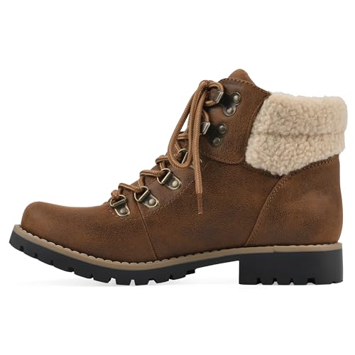 CLIFFS BY WHITE MOUNTAIN Shoes Pathfield Women's Lace-up Hiker Style Bootie