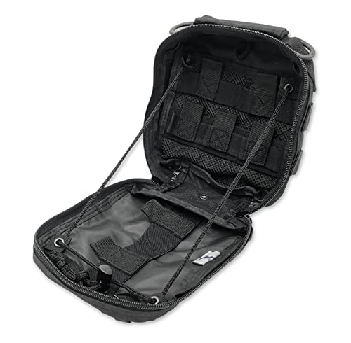 Lightning X Products Premium Nylon MOLLE Pouch Emergency Bag, Ideal for Tactical Medics, Military, Outdoor Enthusiasts (8"...