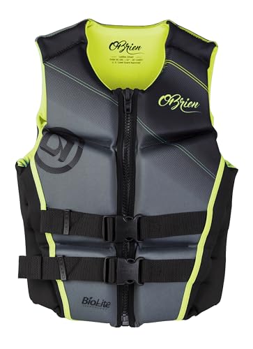 O'Brien Womens Flex V-Back LTD Life Jacket - US Coast Guard Approved Level 70 Buoyancy - Water Sports Activity Including B...