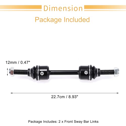 X AUTOHAUX 1 Set Front Sway Bar Links Stabilizer Link Kit with Bushing for Ford F-150 2009-2014 Suspension Kit No.K750362/...