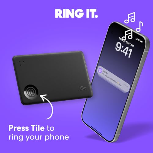 Tile by Life360 Essentials - Bluetooth Trackers & Item Locators for Keys, Wallets, Remotes & More; Easily Find All Your Th...