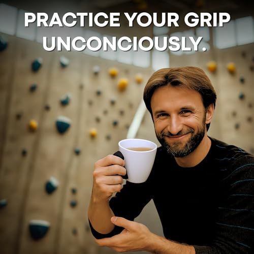Dubbs Hardware Rock Climbing Mug – Train your grip while having a cup of coffee. Ceramic and with real climbing holds, pop...