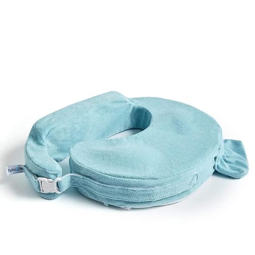 My Brest Friend Nursing Pillow - Deluxe - Enhanced Comfort w/ Slipcover - Ergonomic Breastfeeding Pillow For Ultimate Supp...