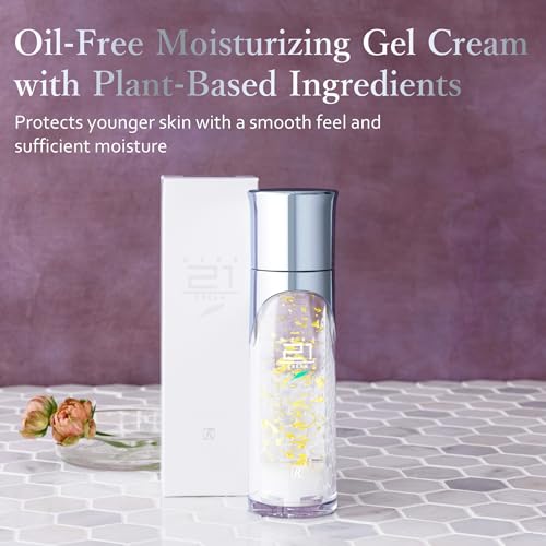 ROYAL HERB 21 CREAM Face, Neck and D?collet? Moisturizer with Aloe Vera, Hyaluronic Acid, Yeast Extract and Gold, 1.76 OZ / 50g