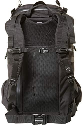 Mystery Ranch 2 Day Backpack – Tactical Daypack with Easy Access & Padded Computer Sleeve – Black, S/M