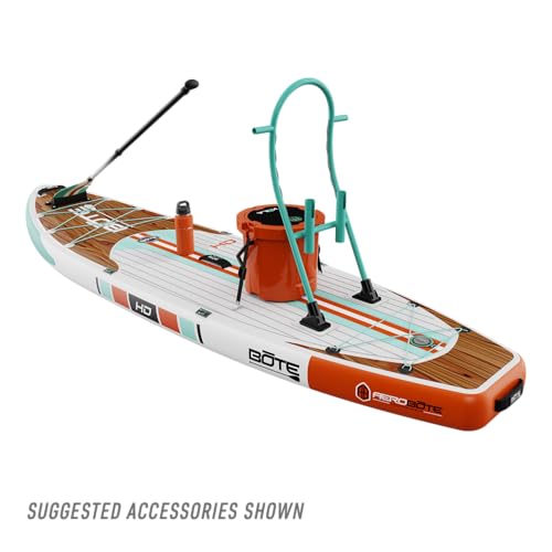 BOTE HD Aero Inflatable Stand Up Paddle Board MAGNEPod Compatible Blow Up iSUP with Paddle Travel Backpack Adults Kids Fam...