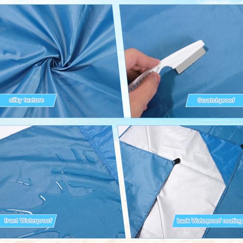 CQSYWQING Beach Blanket Waterproof Sandproof Beach Mat for 2-4 Adults Quick Drying Outdoor Picnic Mat Beach Accessories， C...