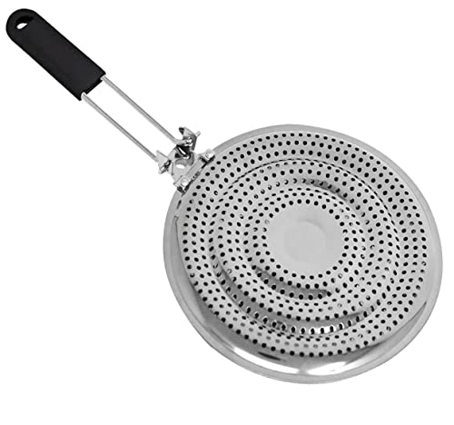 BNYD Heat Diffuser Plate for Gas & Electric Stove – Simmer Ring & Flame Reducer for Even Heat Distribution, Scorch Prevent...
