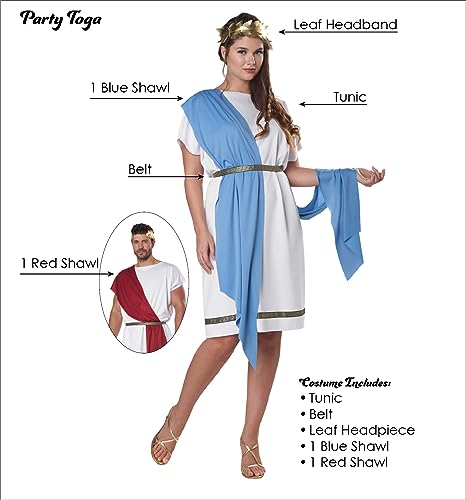 CaliCo, Party Toga, Adult Costume