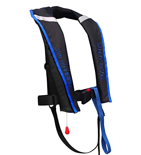 Lifesaving Pro Premium 33G Auto/Manual Inflatable PFD Survival Buoyancy Fishing Kayaking Boating Life Jacket Classic Design