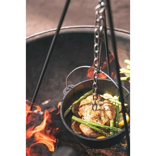 Stansport Pre-Seasoned Cast Iron Dutch Oven