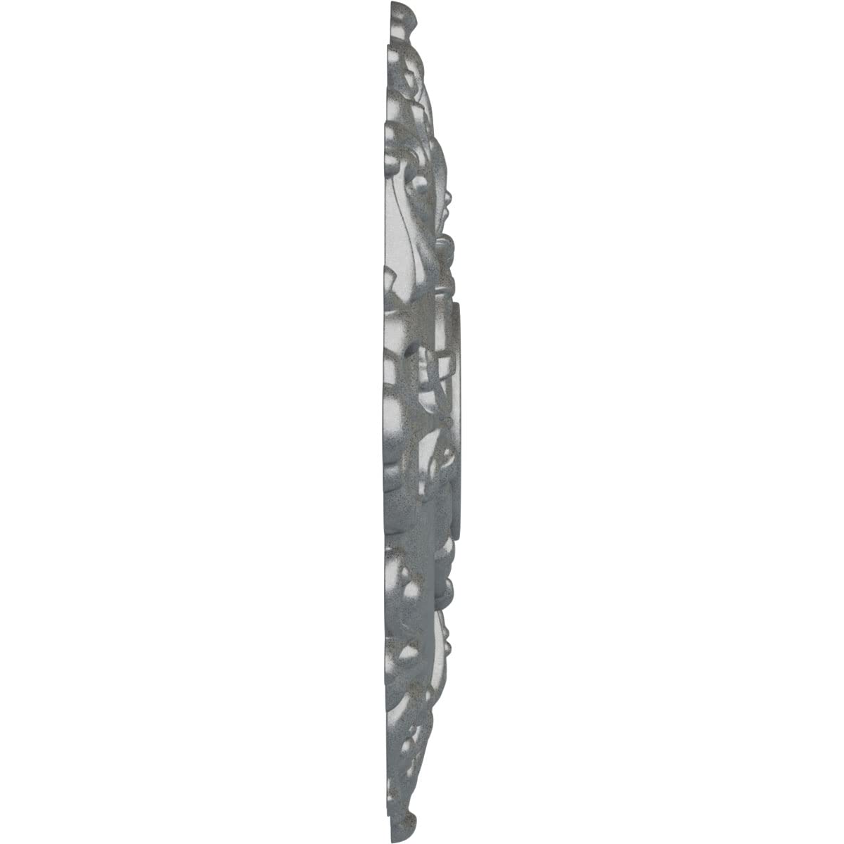 Ekena Millwork Cm18Rlpls Riley Ceiling Medallion, Platinum