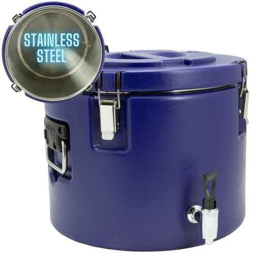 5 Gallon Insulated Beverage Cooler: 5 Gallon Water Dispenser - water dispenser with Stainless Steel Interior and Spout/Spi...