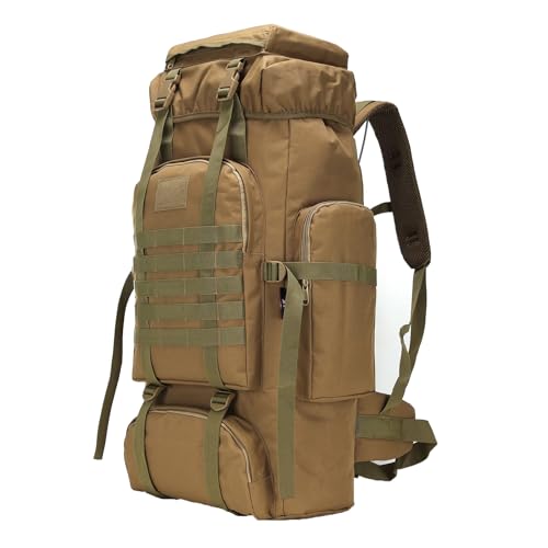W WINTMING Hiking Backpack for Men 70L/100L Camping Backpack Military Rucksack Molle 3 Days Assault Pack for Climbing | Ca...