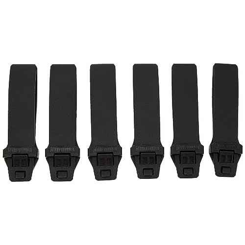 Maxpedition TacTie PJC3 Polymer Joining Clip (Pack of 6), Black