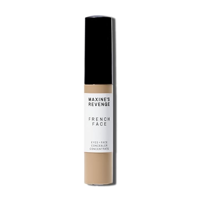 Maxine's Revenge FRENCH FACE CONCEALER | Hydrating & Blurring for Eyes + Face (Medium Sand)