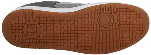 DC Men's Manteca 4 Casual Skate Shoe, Grey/Gum, 8