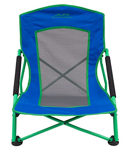 ALPS Mountaineering Rendezvous Low Camping Chairs for Adults with Arms, Cool Mesh Center, Powder Coated Steel Frame, Compa...