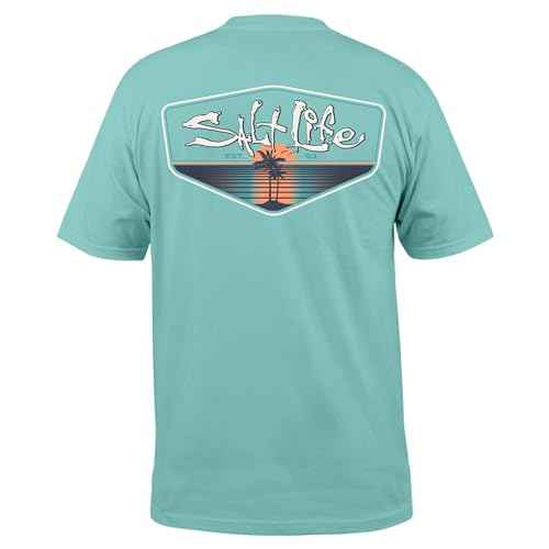 Salt Life Mens Private Island Short Sleeve Tee