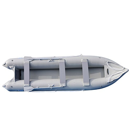BRIS 15.4ft Inflatable Kayak 4 Person Canoe Boat
