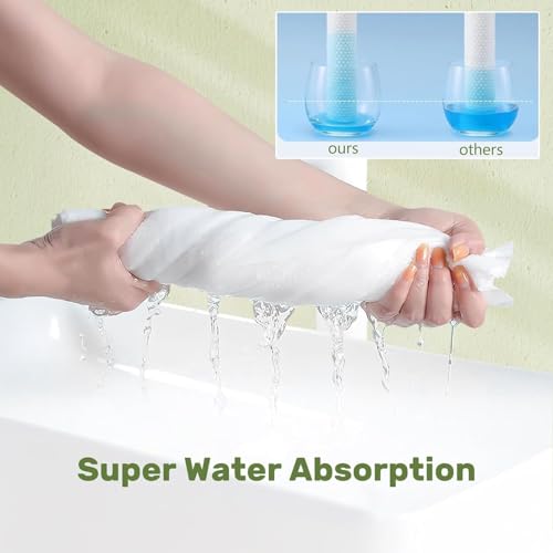 Disposable Bath Towels, 10-Pack Premium Compressed Towels Large,56x28 Inches, Large Reusable Travel Towels for Camping, Sp...