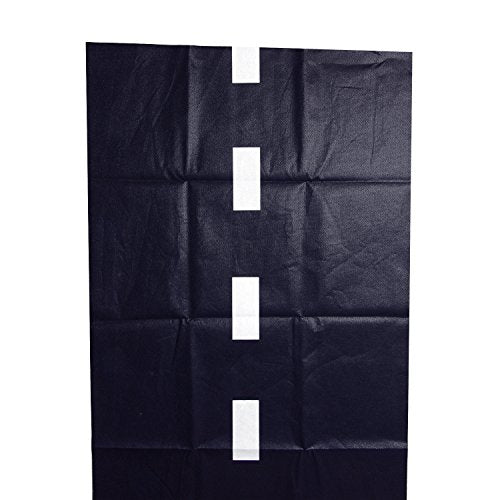 Super Z Outlet 10ft Long Racetrack Floor Running Racer Party Decoration Mat Drag Race Car Road Go Kart Theme Birthday Game...