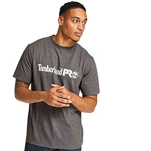 Timberland PRO Men's Base Plate Short Sleeve T-Shirt with Chest Logo