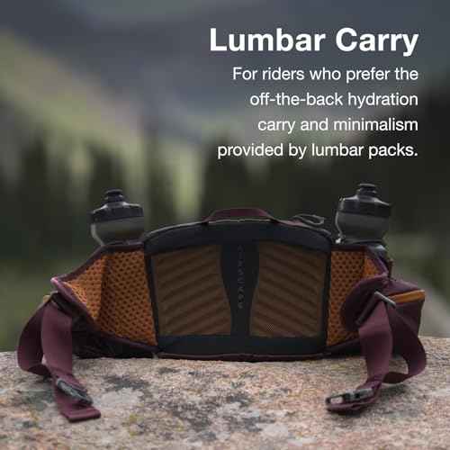 Osprey Savu 5L Biking Waist Pack for Men and Women, Aprium Purple