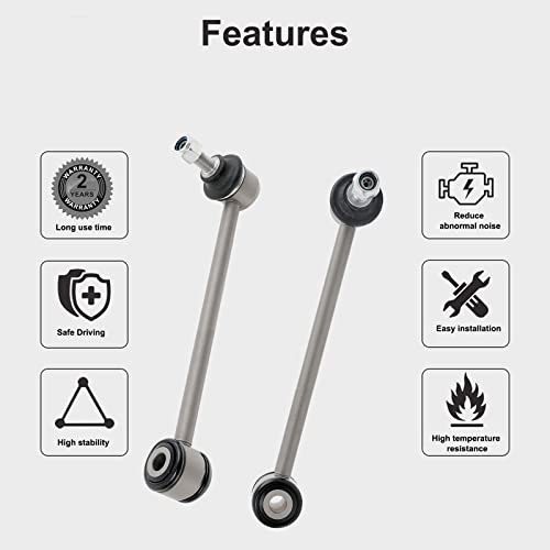 FORDECO JK JL FRONT Sway Bar Links Kits FOR 2007-2020 Jeep wrangler (1-2.5”Lift)