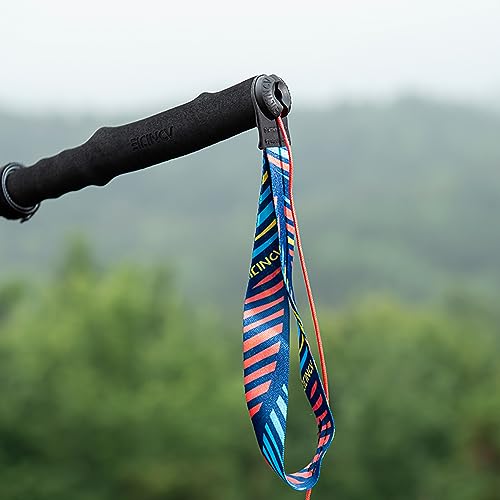 Carbon Fiber Trekking Poles Collapsible Ultralight M Walking or Hiking Sticks with EVA Grips and Drawstring Quick Lock for...