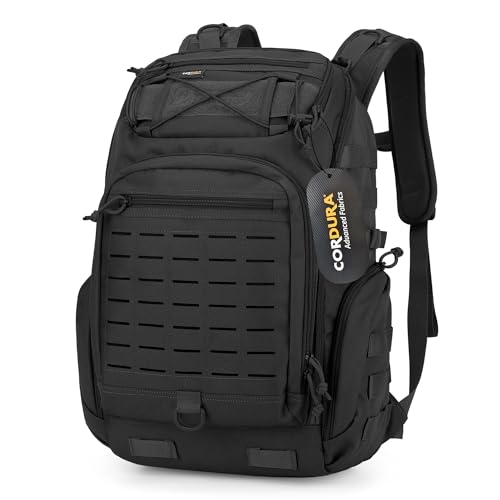 Mardingtop 30L Molle Military Backpack, Tactical Backpack for Men, Cordura Backpack for Hiking,Camping,Trekking