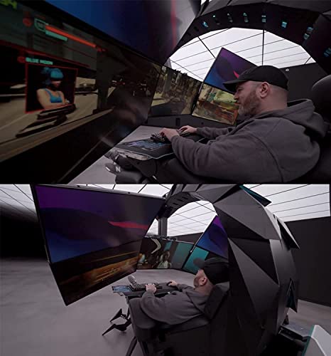 Gaming Chair Comfortable Luxury Gaming Chair Ergonomic Computer Cockpit Chair Comfortable Racing Simulator Game Chair with...