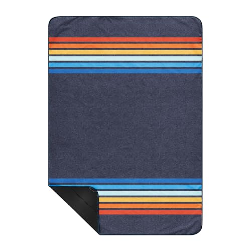 Rumpl Everywhere Mat, Waterproof Picnic Blanket and Ground Mat for Camping, Hiking, and Picnicking, 52x75 Inches, Coast Re...