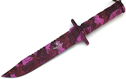 Snake Eye Tactical Full Tang Rescue Style Knife w/Sheath & Survival Kit Hunting Camping Fishing Outdoors Razor Sharp Blade...